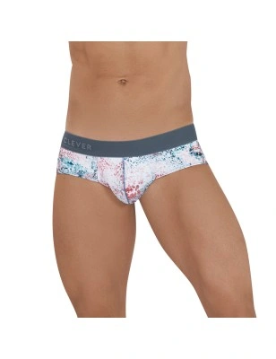 SLIP CLASSIQUE SACRED A MOTIFS BLANC 1133 - CLEVER