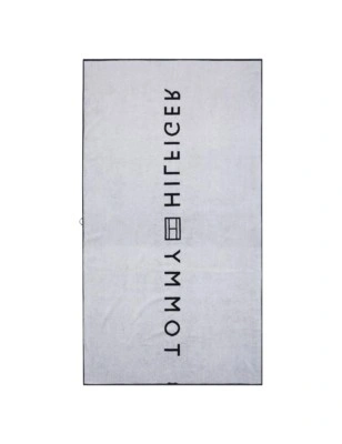 DRAP DE BAIN UNI MARINE - UU0UU00074 - TOMMY HILFIGER