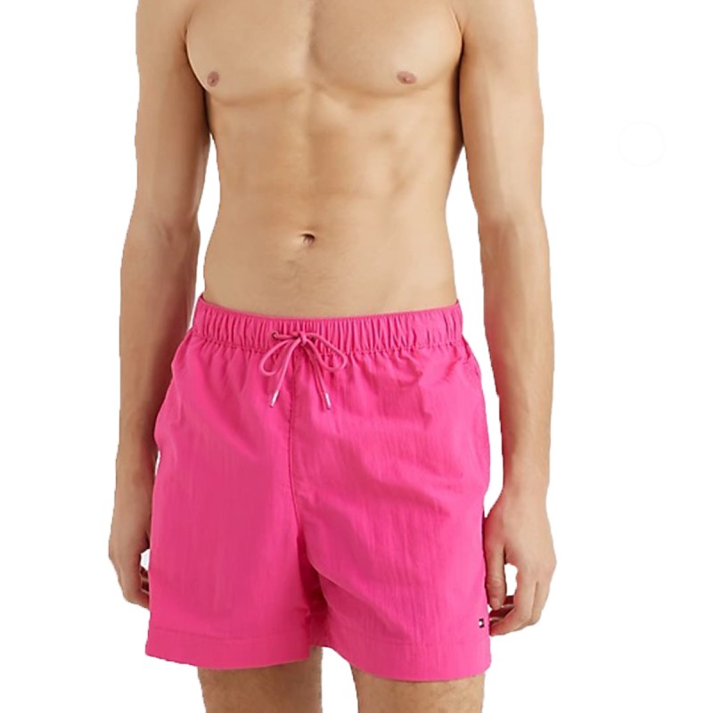 SHORT DE BAIN ESSENTIAL MAGENTA - UM0UM02793 - TOMMY HILFIGER SHORT DE BAIN ESSENTIAL MAGENTA - UM0UM02793 - TOMMY HILFIGER