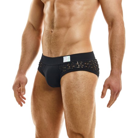 SLIP AJOURE HOLE NOIR 02313 - MODUS VIVENDI