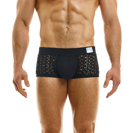 BOXER AJOURE HOLE NOIR 02321 - MODUS VIVENDI