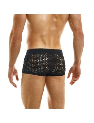 BOXER AJOURE HOLE NOIR 02321 - MODUS VIVENDI