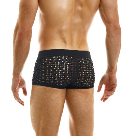 BOXER AJOURE HOLE NOIR 02321 - MODUS VIVENDI