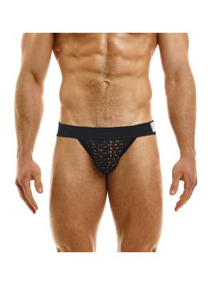 JOCKSTRAP AJOURE HOLE NOIR 02311 - MODUS VIVENDI