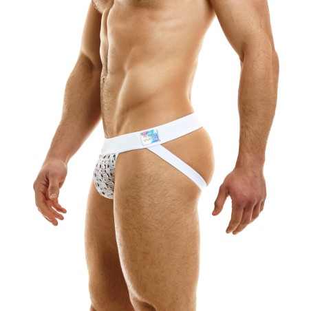 JOCKSTRAP AJOURE HOLE BLANC 02311 - MODUS VIVENDI