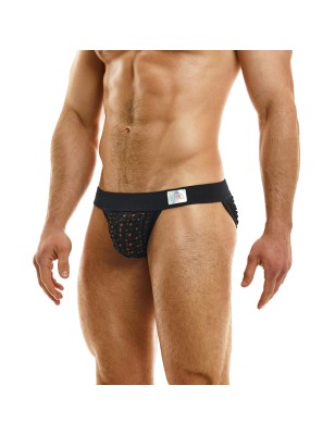 TANGA AJOURE HOLE NOIR 02312 - MODUS VIVENDI