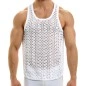 DEBARDEUR AJOURE HOLE BLANC 02331 - MODUS VIVENDI DEBARDEUR AJOURE HOLE BLANC 02331 - MODUS VIVENDI