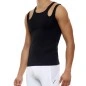 DEBARDEUR DOUBLE BRETELLES HOLE NOIR 02332 - MODUS VIVENDI DEBARDEUR DOUBLE BRETELLES HOLE NOIR 02332 - MODUS VIVENDI