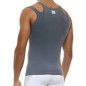 DEBARDEUR DOUBLE BRETELLES HOLE GRIS 02332 - MODUS VIVENDI