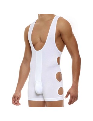 BODY SHORT HOLE BLANC 02381 - MODUS VIVENDI