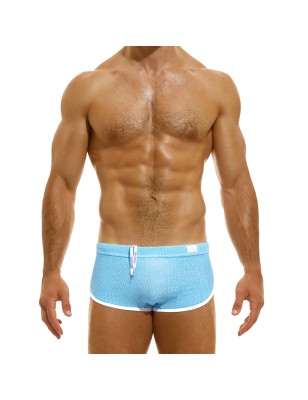 BOXER COURT DE BAIN WAVY BLEU CLAIR ES2321 - MODUS VIVENDI