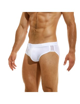 SLIP DE BAIN WAVY COMBO BLANC ES2314 - MODUS VIVENDI