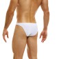 SLIP DE BAIN TAILLE BASSE WAVY BLANC ES2311 - MODUS VIVENDI