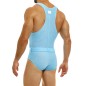 MAILLOT DE BAIN UNE PIECE WAVY BLEU CLAIR ES2381 - MODUS VIVENDI