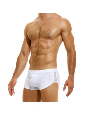 BOXER COURT DE BAIN WAVY BLANC ES2321 - MODUS VIVENDI