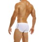 BOXER COURT DE BAIN WAVY BLANC ES2321 - MODUS VIVENDI