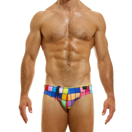 SLIP DE BAIN INCLUSIVE MULTICOLORE BS2314 - MODUS VIVENDI