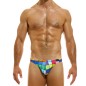 SLIP DE BAIN TAILLE BASSE INCLUSIVE MULTICOLORE BS2312 - MODUS VIVENDI