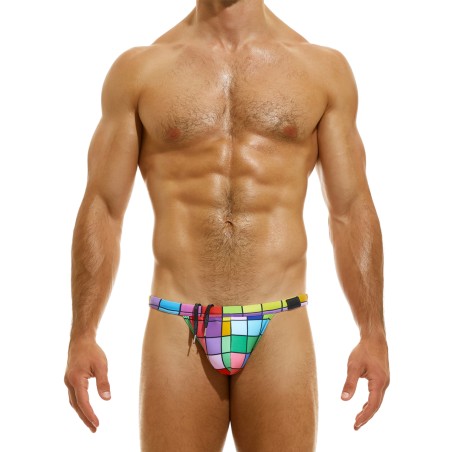 TANGA DE BAIN INCLUSIVE MULTICOLORE BS2313 - MODUS VIVENDI