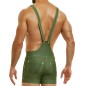 SALOPETTE JEANS LINE KHAKI AS2381 - MODUS VIVENDI