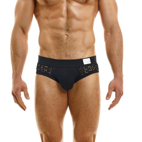 SLIP AJOURE HOLE NOIR 02313 - MODUS VIVENDI