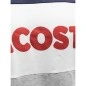 PYJAMA T-SHIRT + PANTALON MARINE/GRIS/ROUGE - LACOSTE