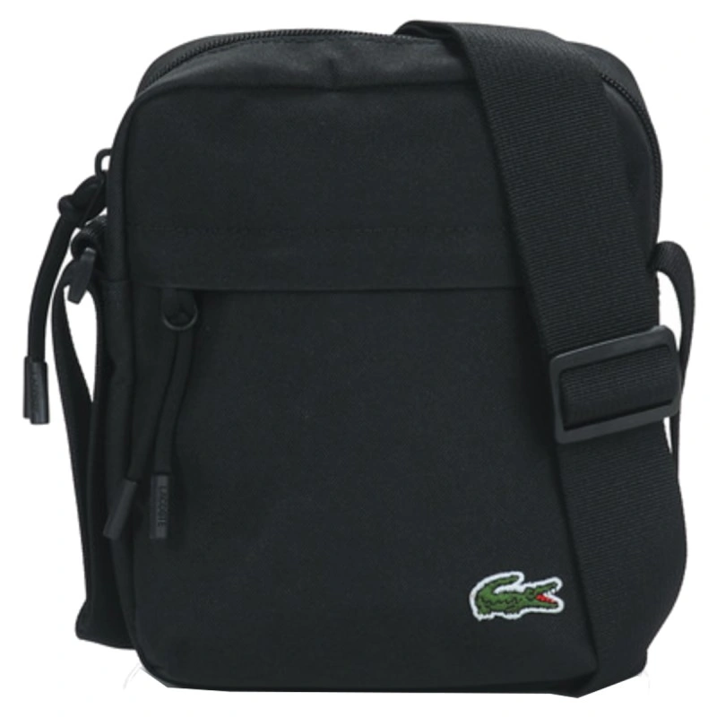 SACOCHE BANDOULIERE NOIRE - LACOSTE