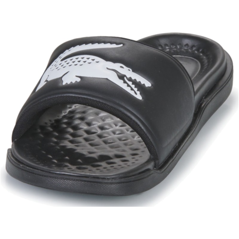 Claquette lacoste top croco slide