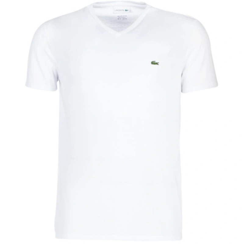 T-SHIRT MANCHES COURTES BLANC - LACOSTE