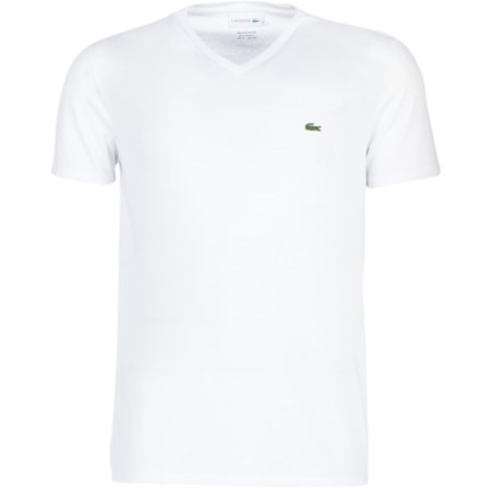 T-SHIRT MANCHES COURTES BLANC - LACOSTE