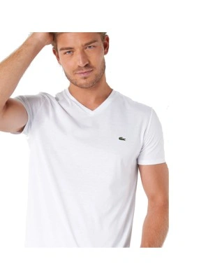 T-SHIRT MANCHES COURTES BLANC - LACOSTE
