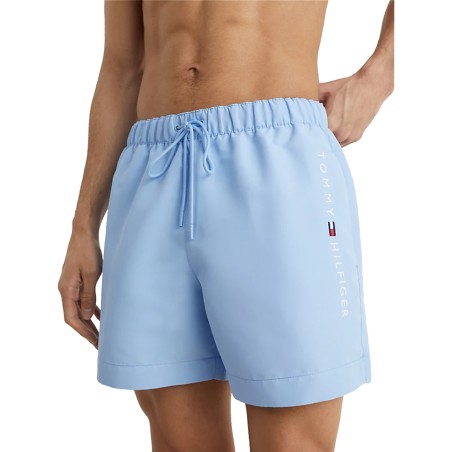 SHORT DE BAIN BLEU CIEL - UM0UM02885 - TOMMY HILFIGER