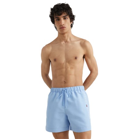 SHORT DE BAIN BLEU CIEL - UM0UM02885 - TOMMY HILFIGER