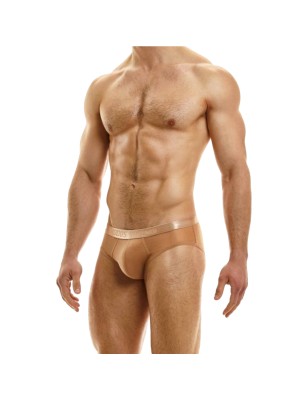 SLIP COURT MUSLIN EN TULLE BEIGE 09315 - MODUS VIVENDI