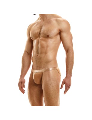 TANGA MUSLIN EN TULLE BEIGE 09314 - MODUS VIVENDI