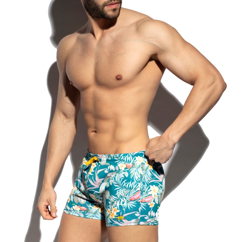 SHORT DE SPORT HAWAIIAN BLEU SP300 - ES COLLECTION SHORT DE SPORT HAWAIIAN BLEU SP300 - ES COLLECTION
