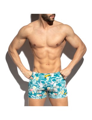 SHORT DE SPORT HAWAIIAN BLEU SP300 - ES COLLECTION