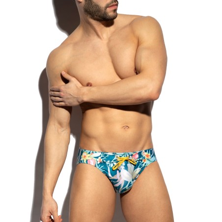 SLIP DE BAIN PACK UP HAWAIIAN BLEU 2301 - ES COLLECTION