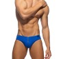 SLIP DE BAIN ALLOVER ZIP BLEU ADF150 - ADDICTED