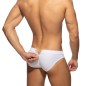 SLIP DE BAIN ALLOVER ZIP BLANC ADF150 - ADDICTED