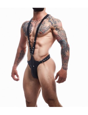 BODY HARNESS NOIR DUNGEON - BL4CK07 - CUT4MEN