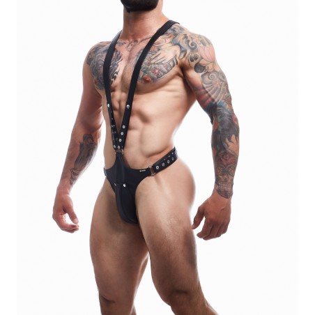 BODY HARNESS NOIR DUNGEON - BL4CK07 - CUT4MEN