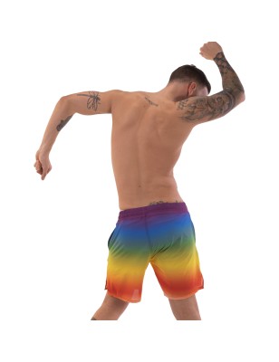 SHORT BERGEN PRIDE MULTICOLORE 92247 - BARCODE BERLIN