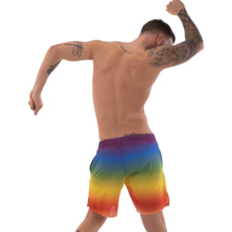 SHORT BERGEN PRIDE MULTICOLORE 92247 - BARCODE BERLIN