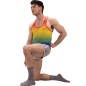 DEBARDEUR TANK TOP PRIDE MULTICOLORE 92249 - BARCODE BERLIN