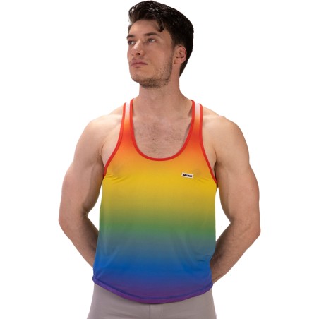 DEBARDEUR TANK TOP PRIDE MULTICOLORE 92249 - BARCODE BERLIN