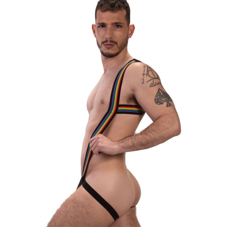 HARNESS PRIDE INFINITY NOIR 92245 - BARCODE BERLIN