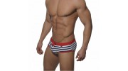 SLIP DE BAIN SHORTY SAILOR ROUGE 1529 - ES COLLECTION