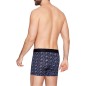 BOXER FLEURI MARINE EN COTON - EP1221H3000 - EDEN PARK