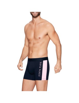 BOXER UNI BLEU MARINE ET ROSE - EP1221H1900 - EDEN PARK